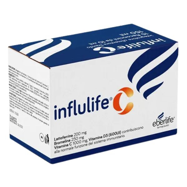 Influlife C Integratore Vitaminico Per Il Sistema Immunitario 15 Flaconcini