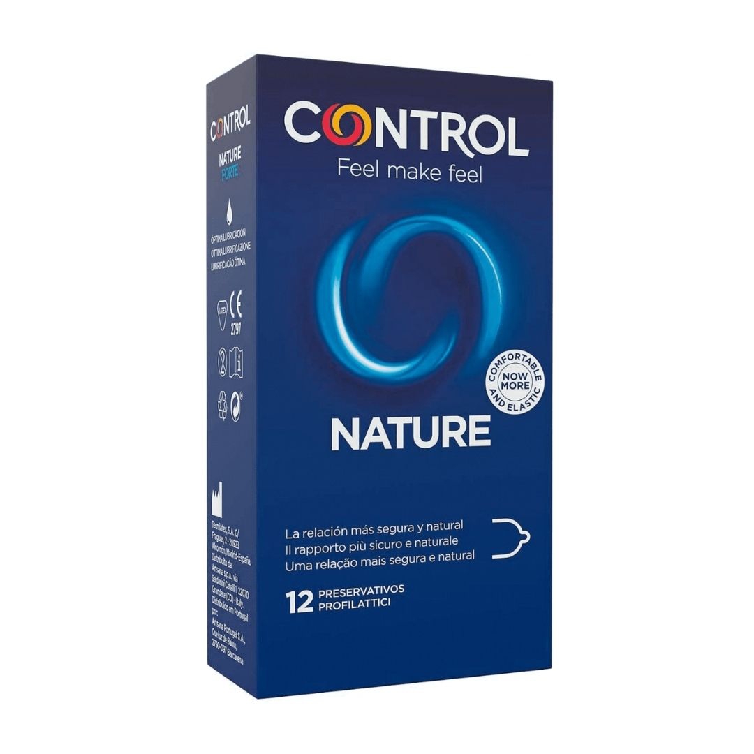 Control Profilattico Nature 2,0 Preservativi in Lattice Naturale 12 Pezzi