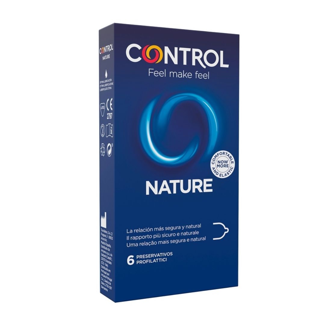 Control Profilattico Nature 2,0 Preservativi in Lattice Naturale 6 Pezzi