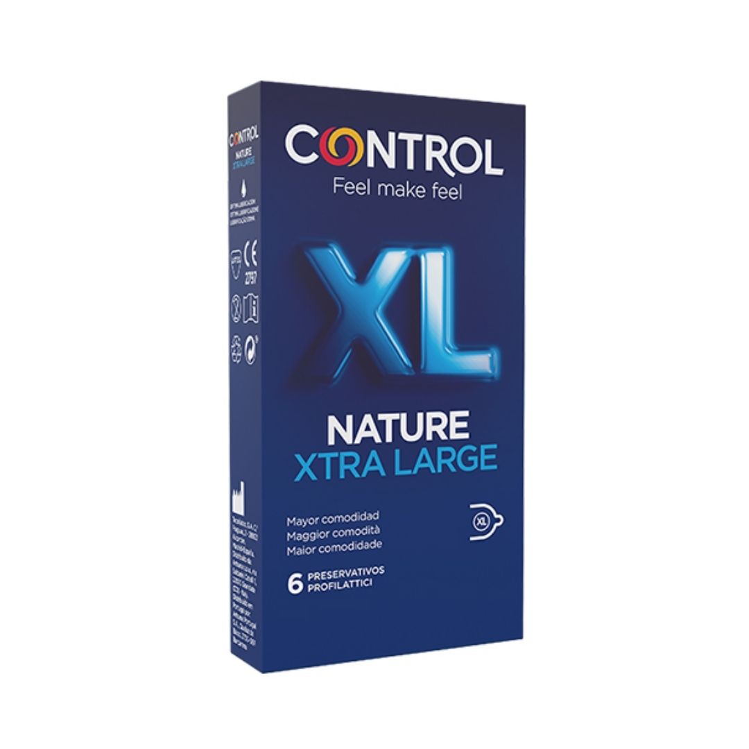 Control Nature Profilattico 2,0 Xl Maggiore Comodit 6 Pezzi