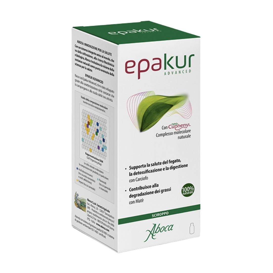 Aboca Epakur Advanced Integratore per la Digestione Sciroppo 320 G
