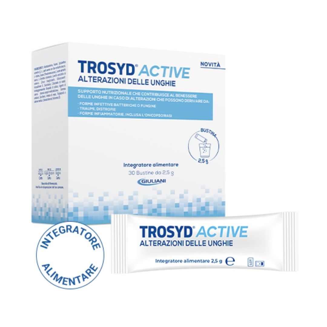 Trosyd Active Integratore per il Benessere delle Unghie 30 Bustine