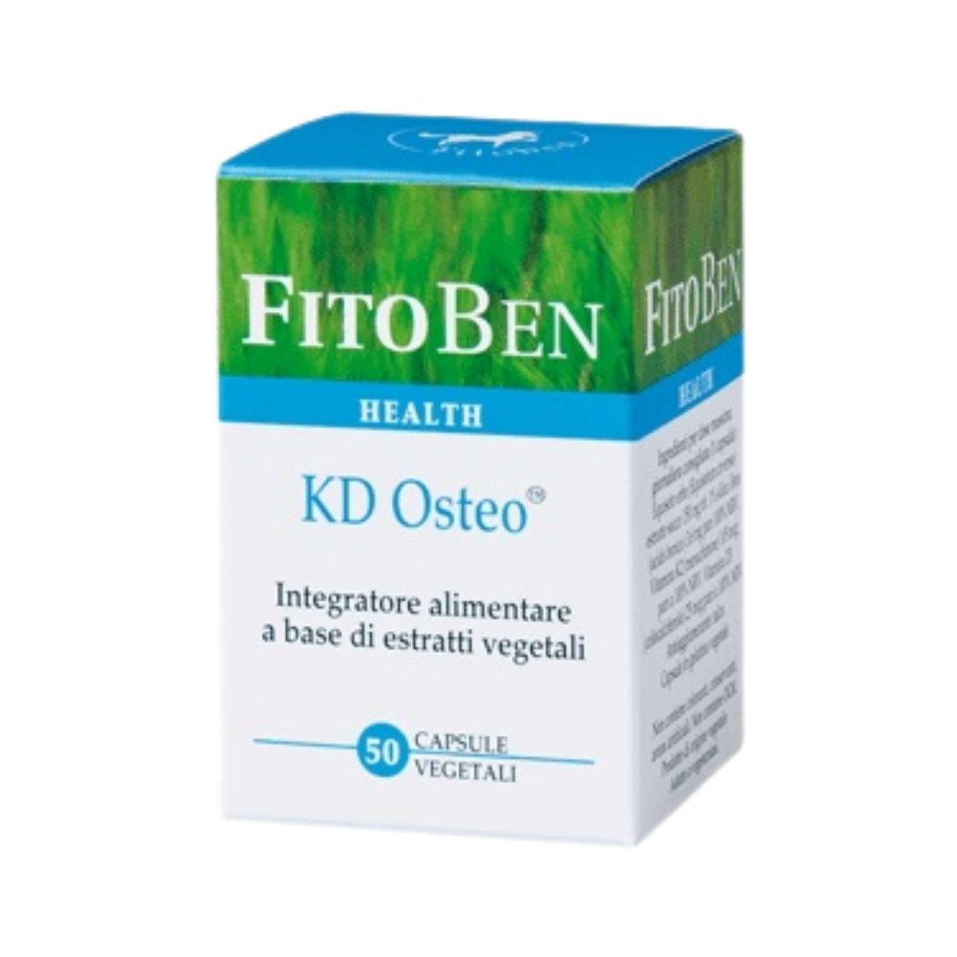Fitoben Kd Osteo Integratore per Assorbimento e Uso di Calcio e Fosforo 50 cps