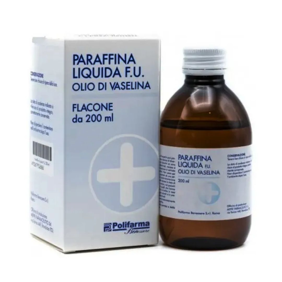 Paraffina Liquida Olio di Vaselina 200 ml