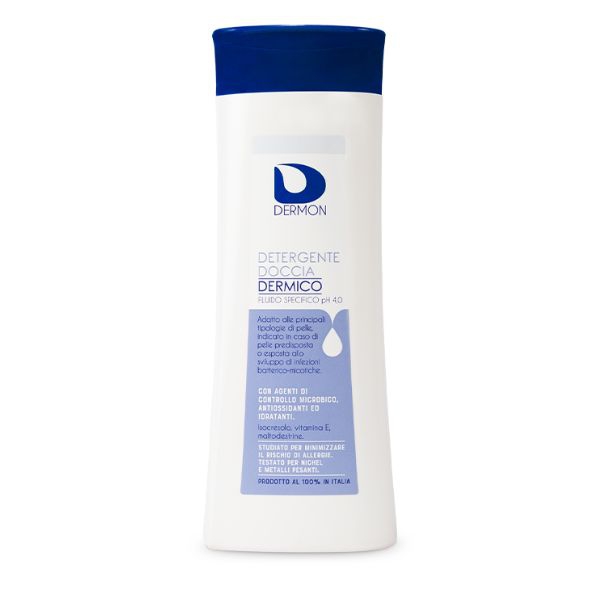 Dermon Detergente Doccia Dermico Ph 4 Specifico e Delicato 250 ml
