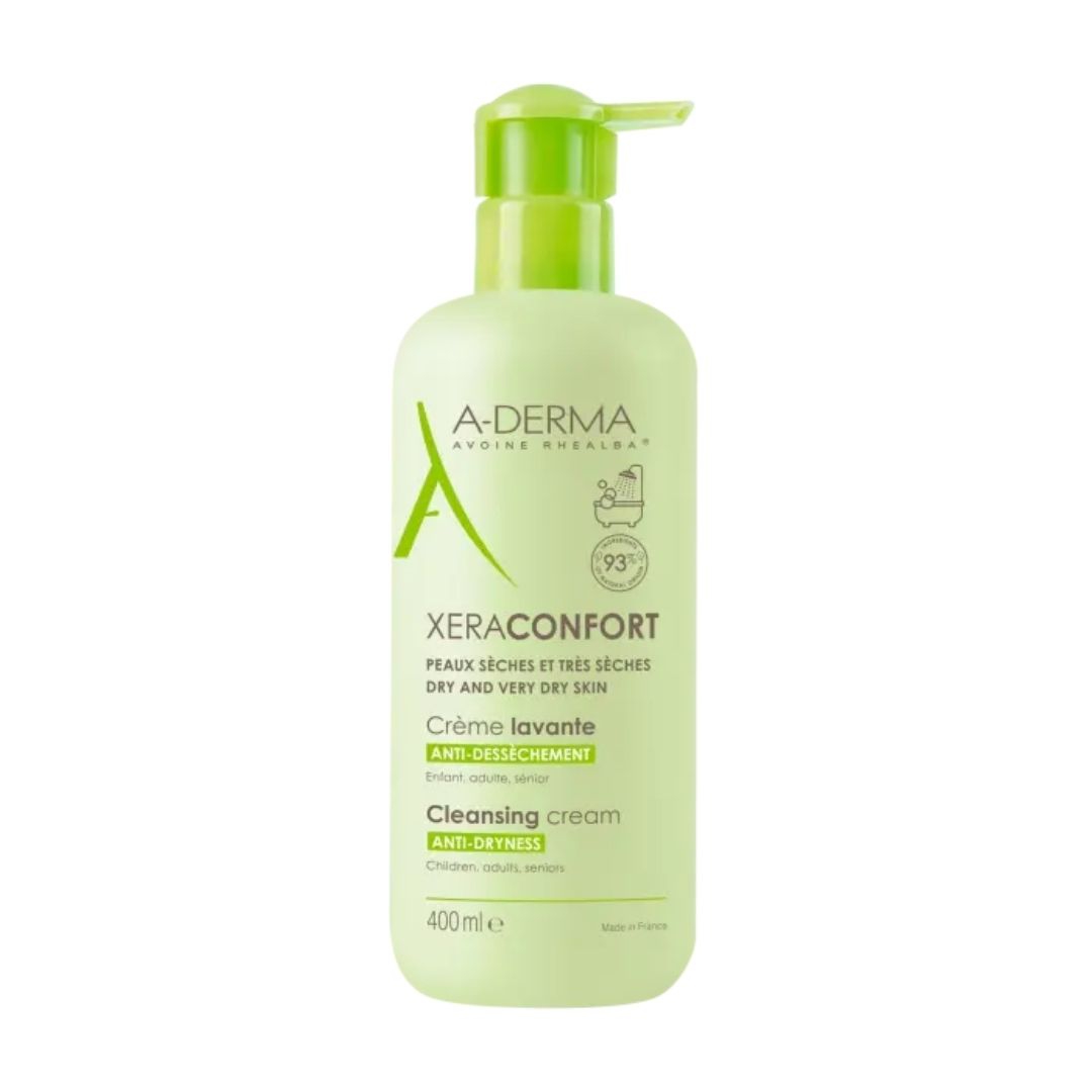 A-Derma Xera-Confort Crema Detergente Nutritiva per Pelle Molto Secca 400 ml