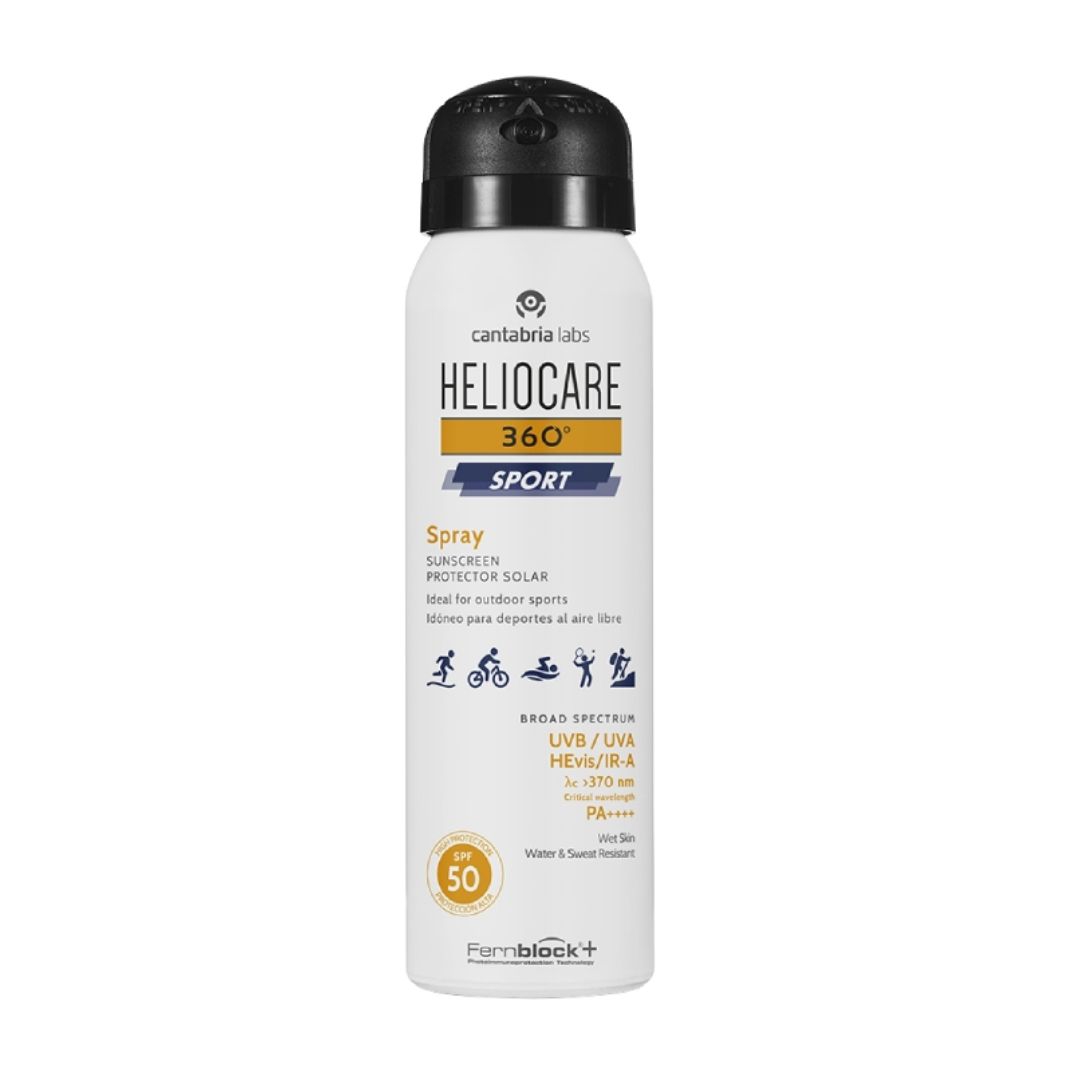 Heliocare Sport Spray Fotoprotettore SPF50 con Effetto Rinfrescante 100 ml
