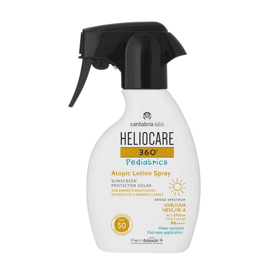 Heliocare Pediatrics Atopic Lotion Spray Protezione Solare SPF50 250 ml