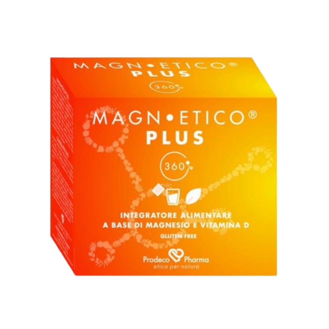 Magnetico Plus Integratore a Base di Magnesio e Vitamina D3 32 bustine