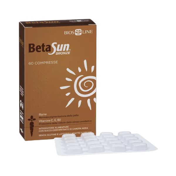 Bios Line Beta Sun Bronze Integratore Per Preparare La Pelle Al Sole 60Compresse