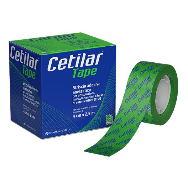 Cetilar Tape Striscia Adesiva Anelastica Per Muscoli E Articolazion 4 cm x 2 5 m