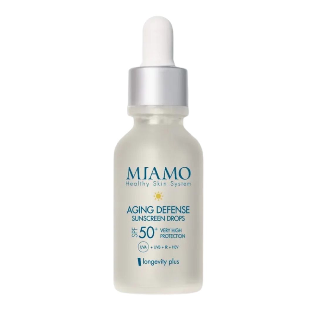 Miamo Aging Defense Sunscreen Drops Siero Viso SPF50+ 30 ml