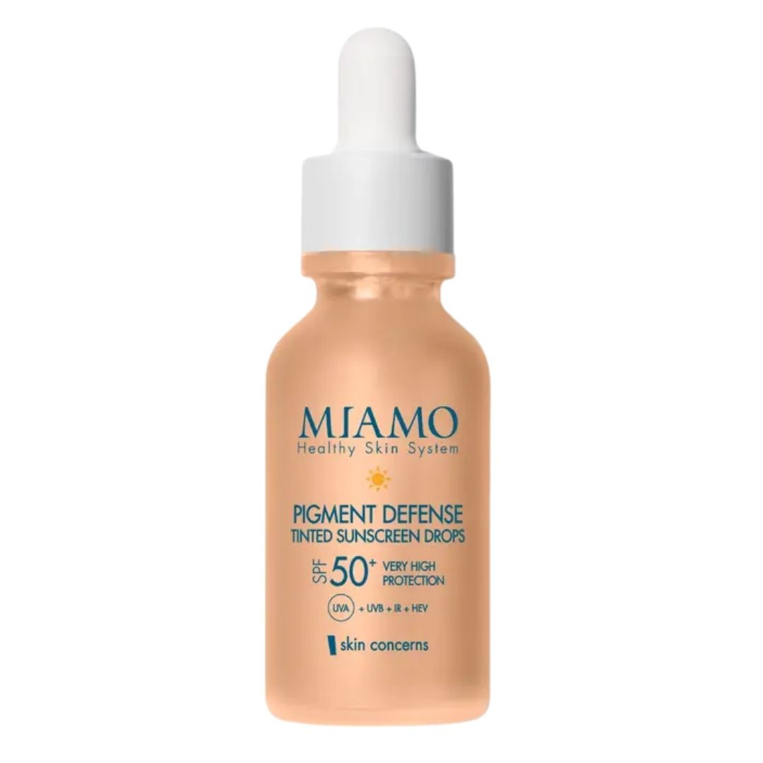 Miamo Pigment Defense Tinted Sunscreen Drops Siero Viso SPF50+ 30 ml