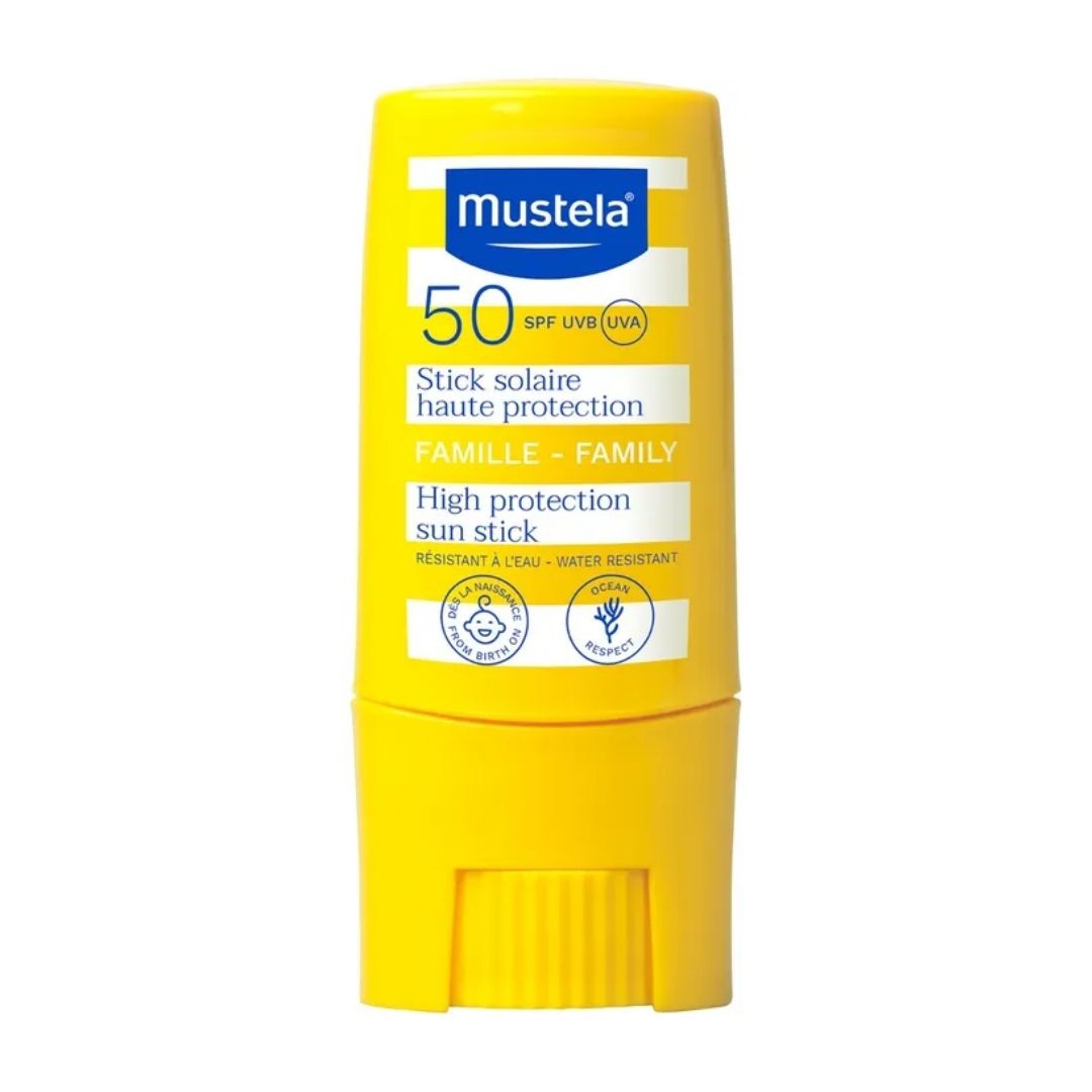 Mustela Stick Solare Spf50  Protezione Alta Viso e Corpo 9 ml