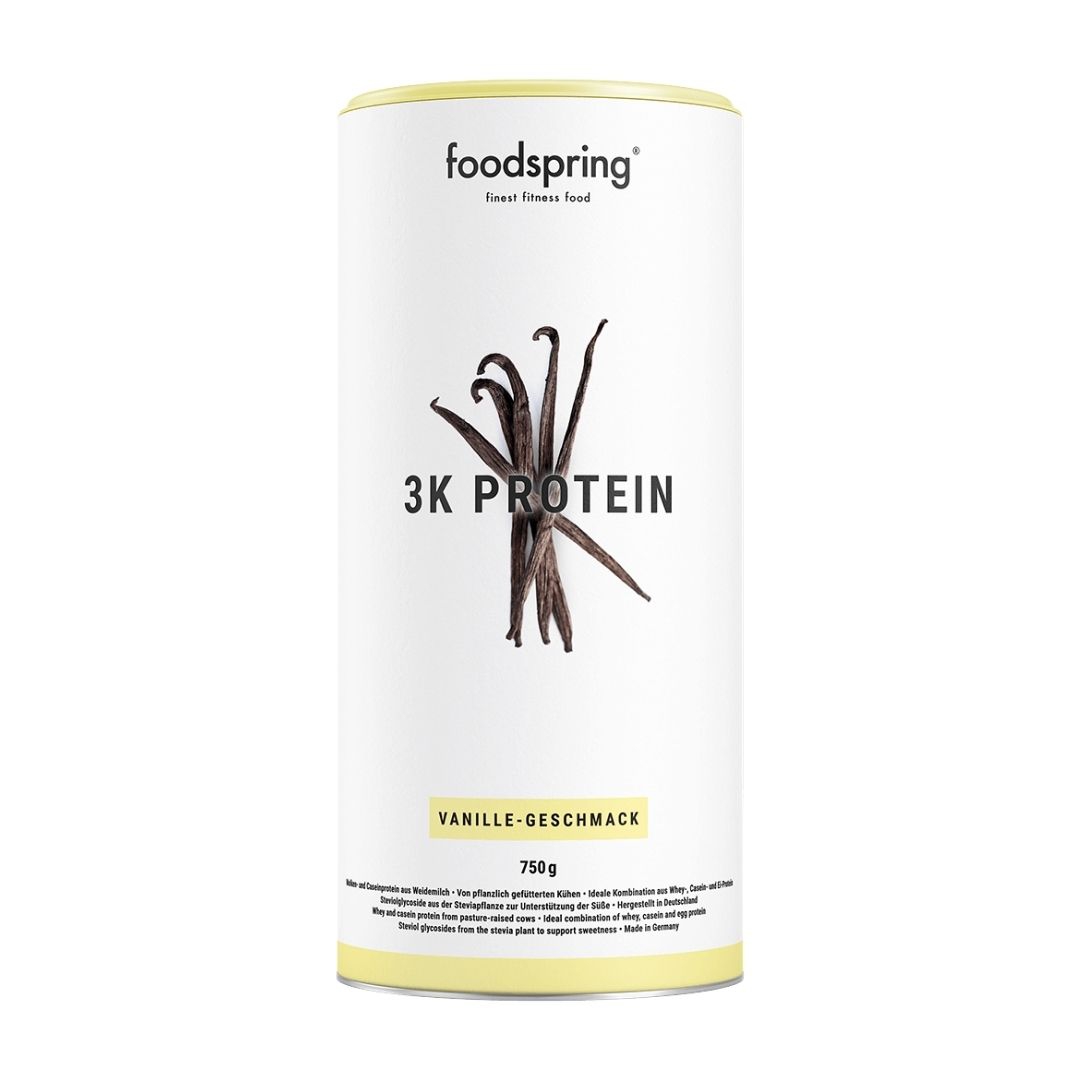Foodspring 3k Protein Vaniglia Mix Proteico Biologico 750 g