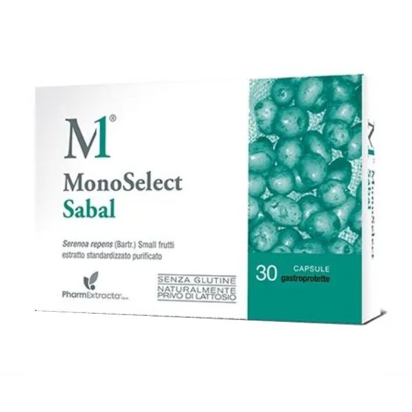 Monoselect Sabal Integratore per il Benessere della Prostata 30 Capsule