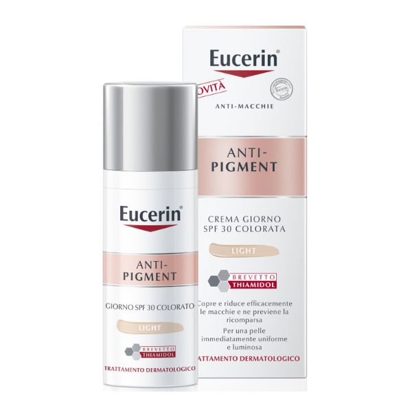 Eucerin Anti-Pigment Crema Viso Colorata Antimacchie SPF30 Light 30 ml