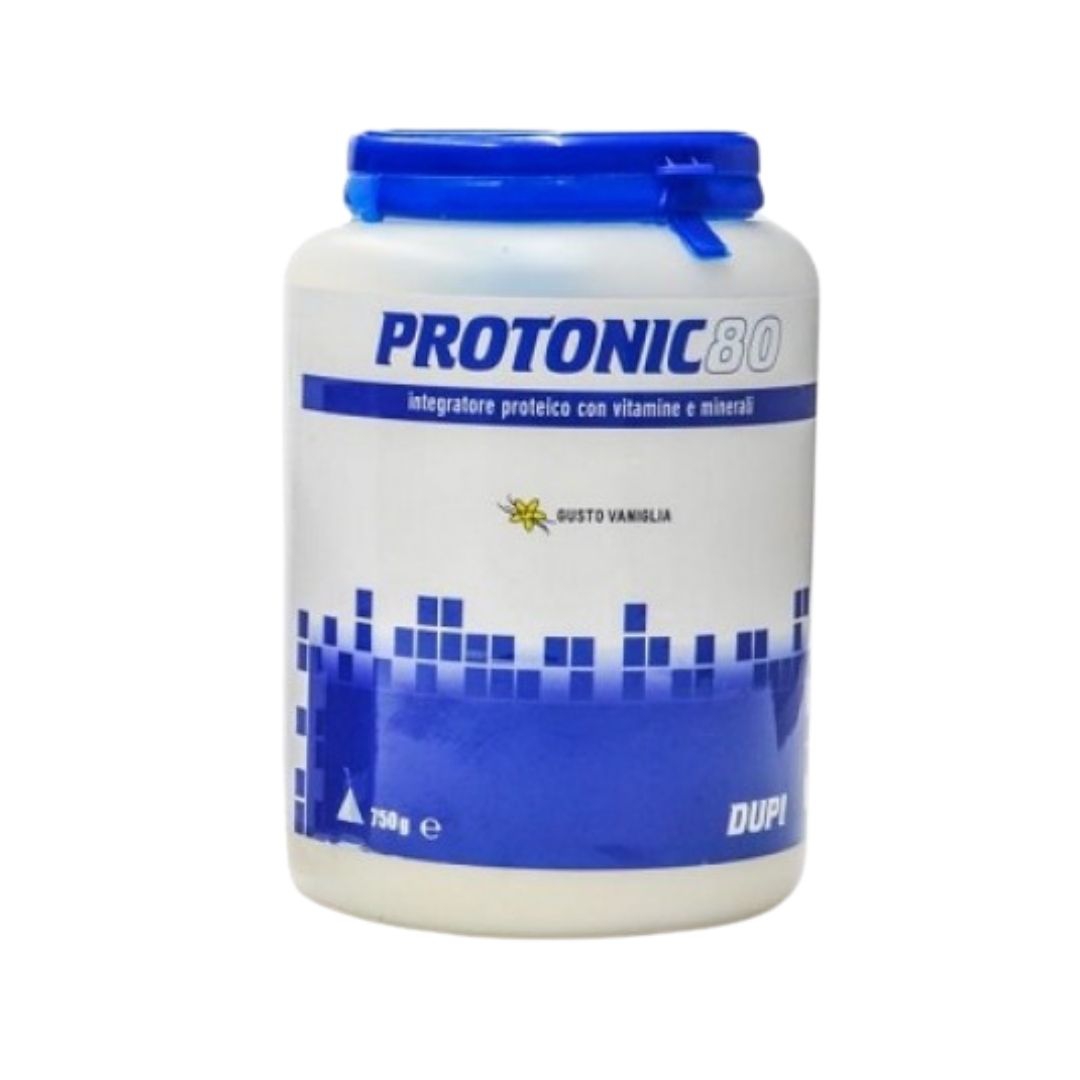 Protonic 80 Vaniglia Integratore ad Alta Concentrazione di Proteine 750g