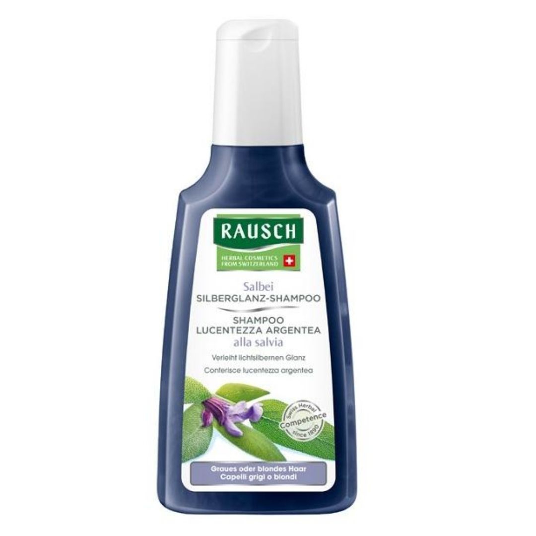 Rausch Shampoo Lucentezza Argentea Salvia Anti-Ingiallimento 200 ml