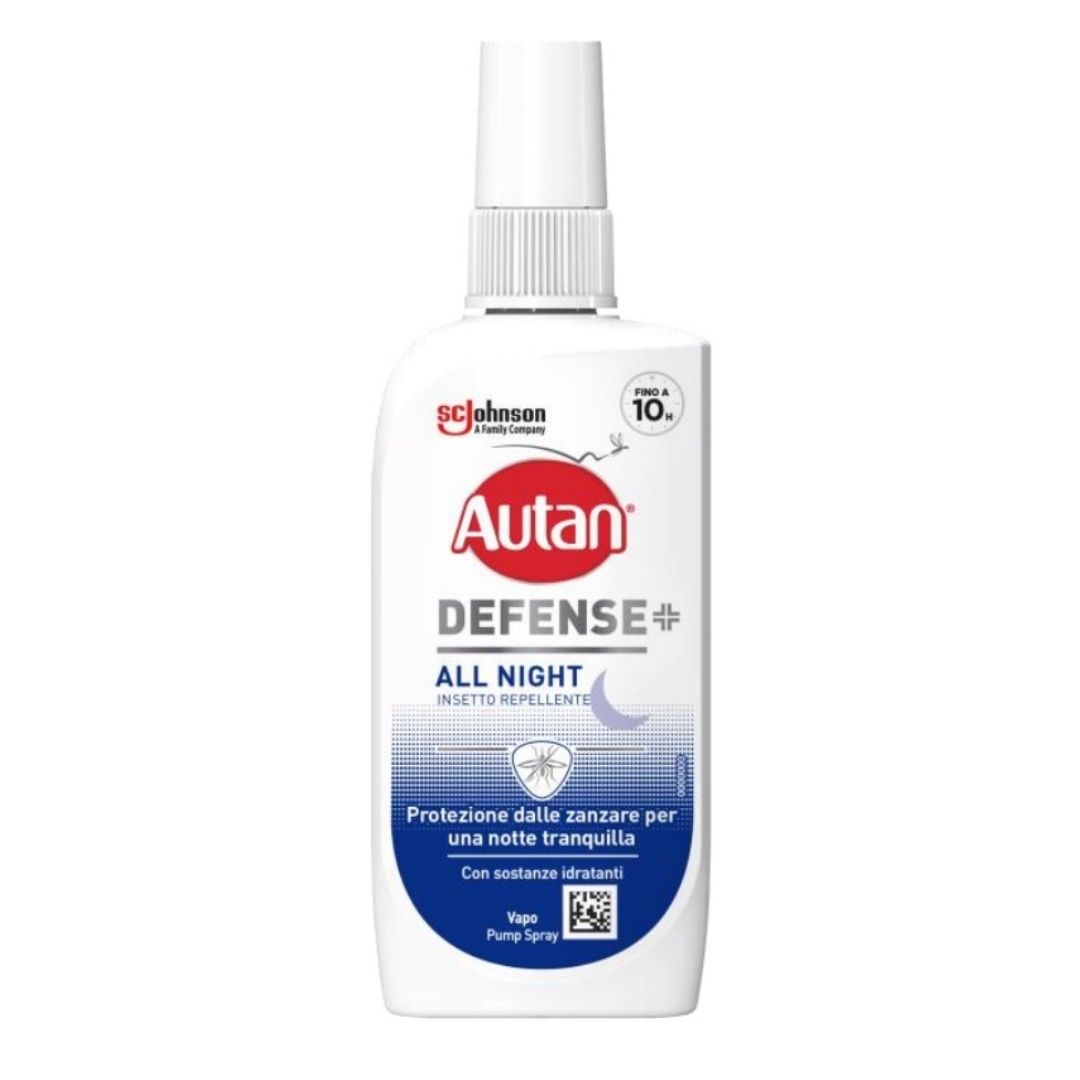 Autan Defense All Night Spray Vapo Insetto Repellente 100 ml