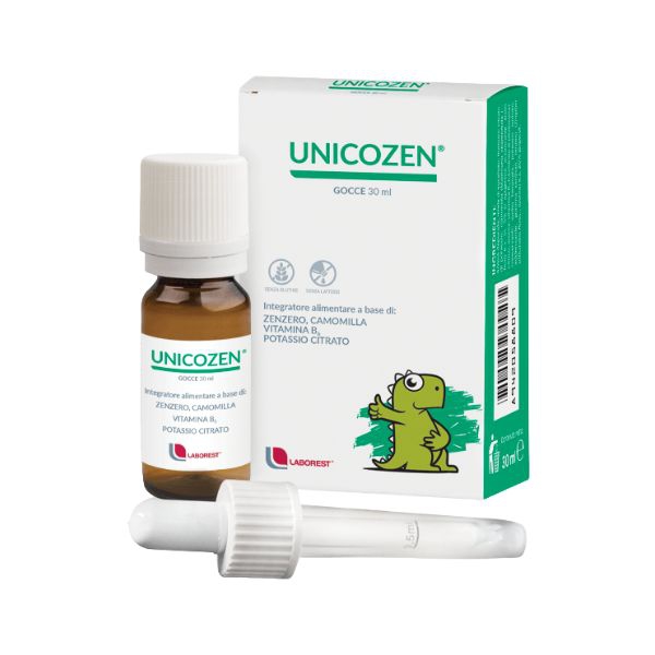 Unicozen Integratore Antinausea Per Bambini Utile Per La Funzione Digestiva 30ml