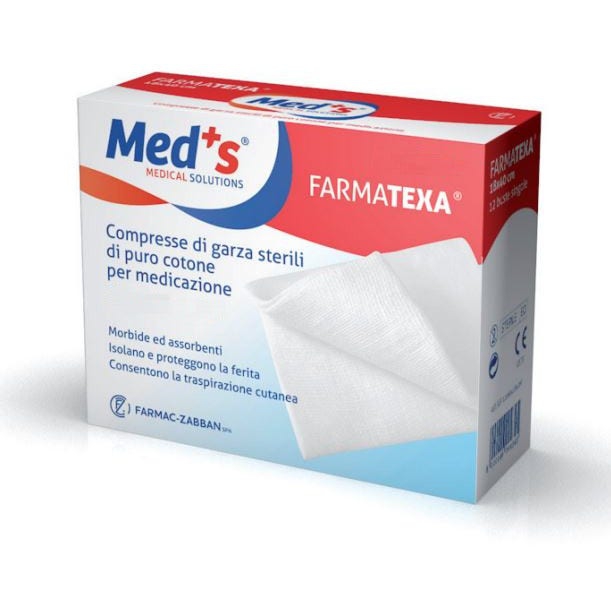 Med's Farmatexa Compressa Garza Idrofila 2/8 10x10 100 pezzi