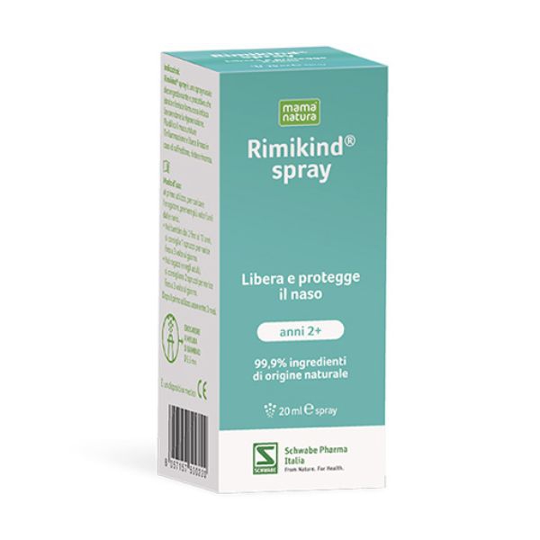 Schwabe Rimikind Spray Nasale Decongestionante Contro il Raffreddore 20 ml