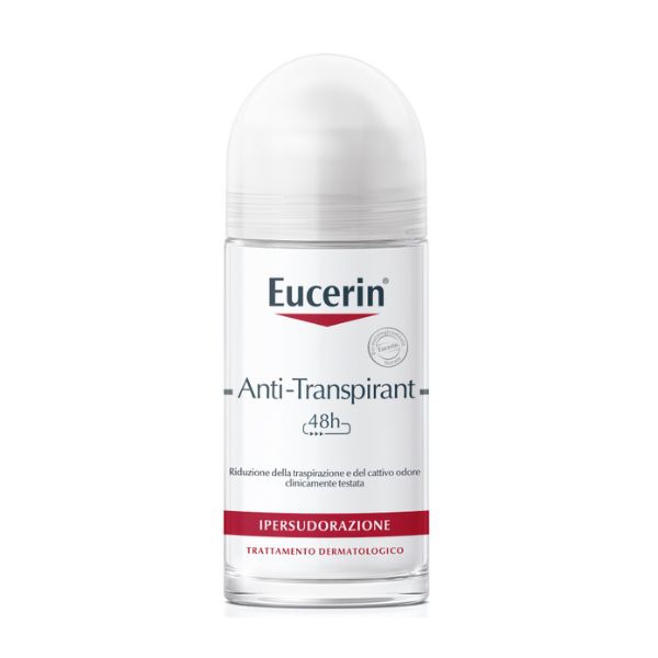 Eucerin Deodorante 48 h Anti-Transpirant Roll-On Traspirazione e Odore 50 ml