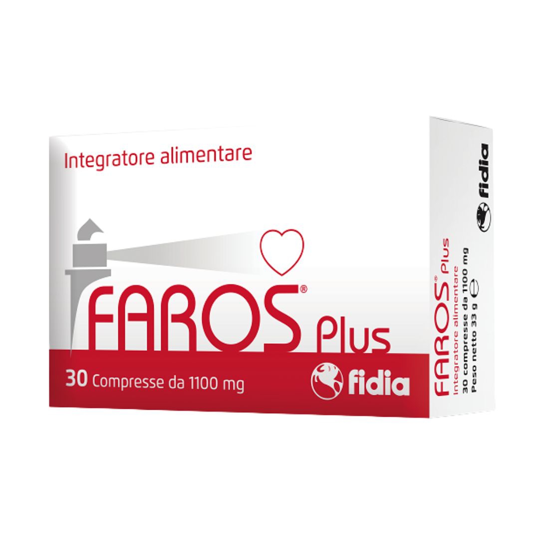 Fidia Farmaceutici Faros Plus Integratore Apparato Cardiovascolare 30 Compresse