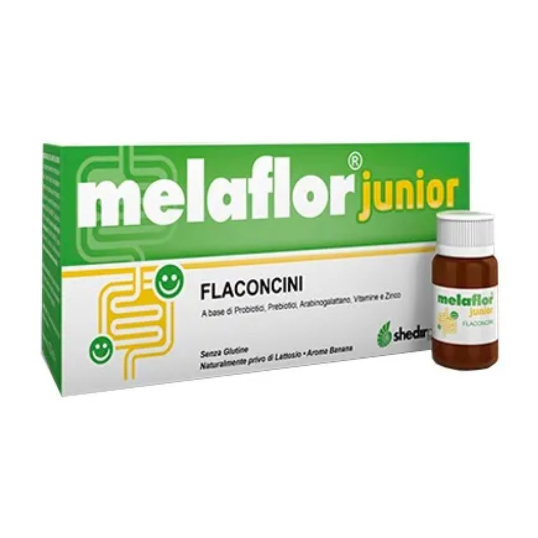 Melaflor Junior Integratore per Bambini 12 Flaconi da 10 ml