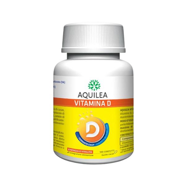 Aquilea Vitamina D Integratore Per Il Benessere Di Muscoli E Ossa 100 confetti