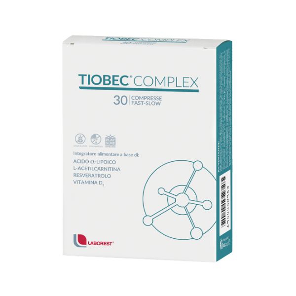 Tiobec Complex Integratore Antiossidante 30 Compresse Fast Slow