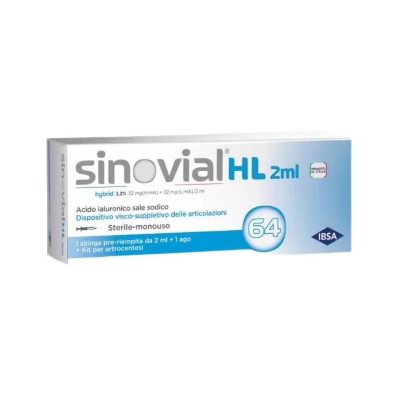 Sinovial Hl 32 Siringa Acido Ialuronico Per Le Articolazioni 1ml 1 pezzo
