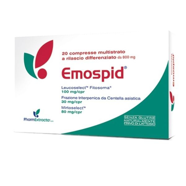 Emospid Integratore la Funzionalit del Microcircolo 20 Compresse
