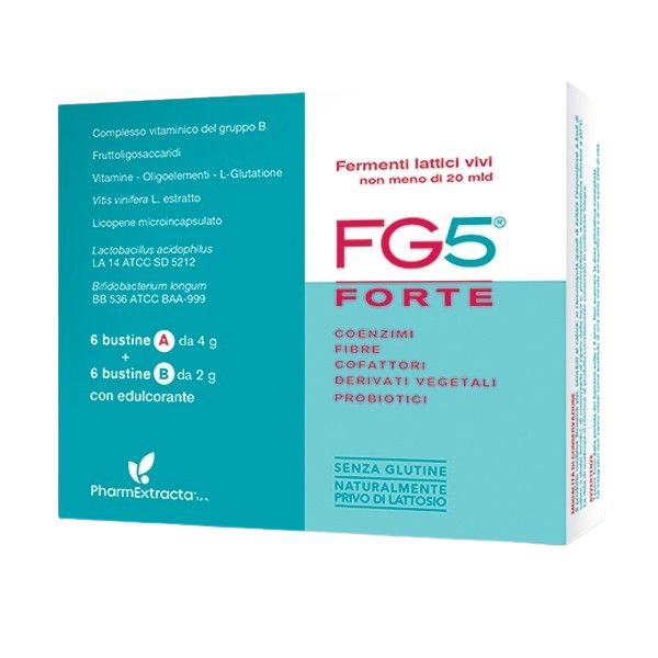 Fg5 Forte Integratore di Probiotici 6bustine A+ 6bustine B