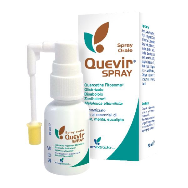 Quevir Spray Orale per il Benessere delle Vie Respiratorie 20 ml