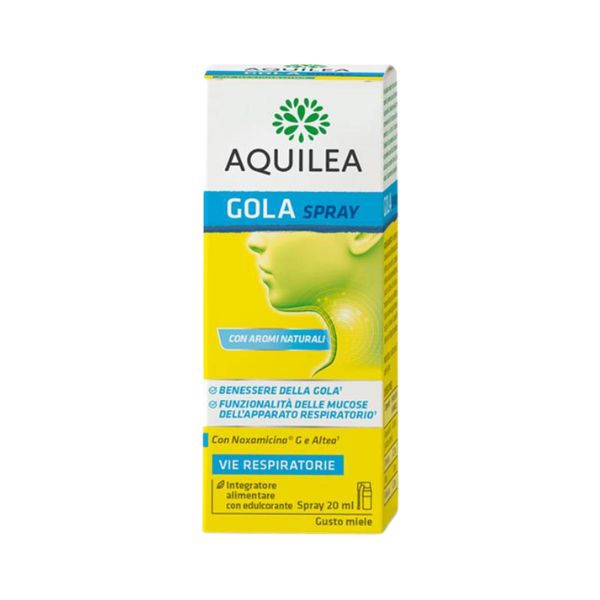 Aquilea Gola Spray Integratore Per Il Benessere Di Naso E Gola 20 ml