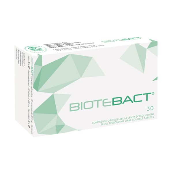 Inpha Biotebact Integratore per la Mucosa Orofaringea 30 Compresse