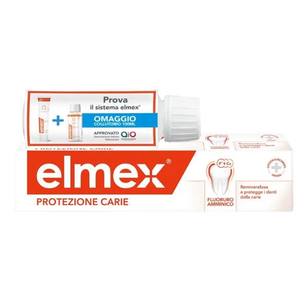 Elmex Protezione Carie Dentifricio 75ml   Collutorio 100 ml