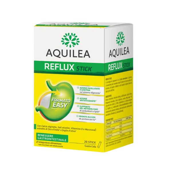 Aquilea Reflux Integratore Per La Funzionalit Digestiva 20 Stick