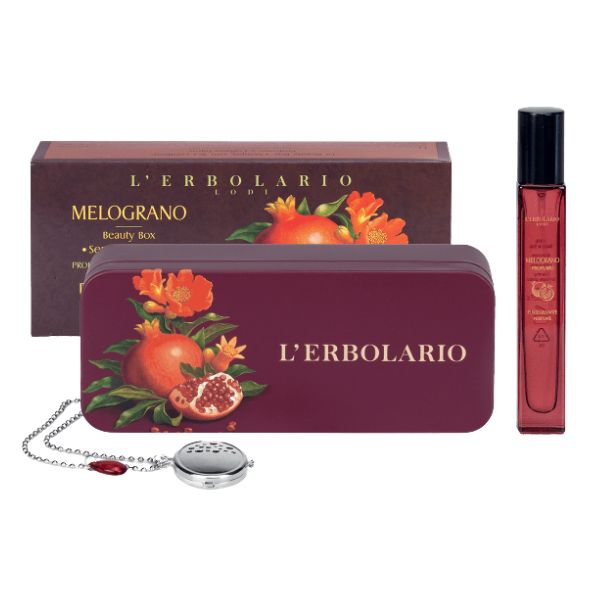 L'Erbolario Melograno Beauty Box Profumo 10 ml + Collana-bijou