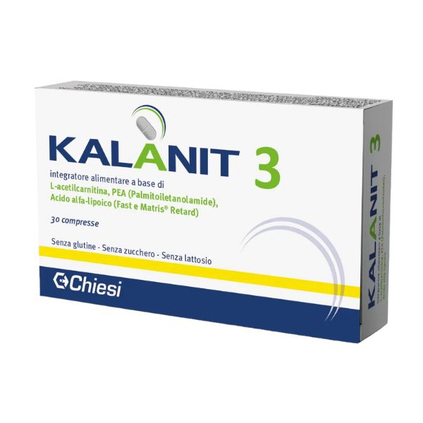 Kalanit 3 Integratore Energizzante Per Il Sistema Nervoso 30 Compresse