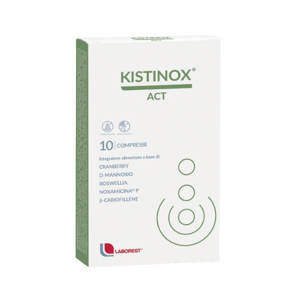 Kistinox Act Integratore Per Il Funzionamento Delle Vie Urinarie 10 Compresse
