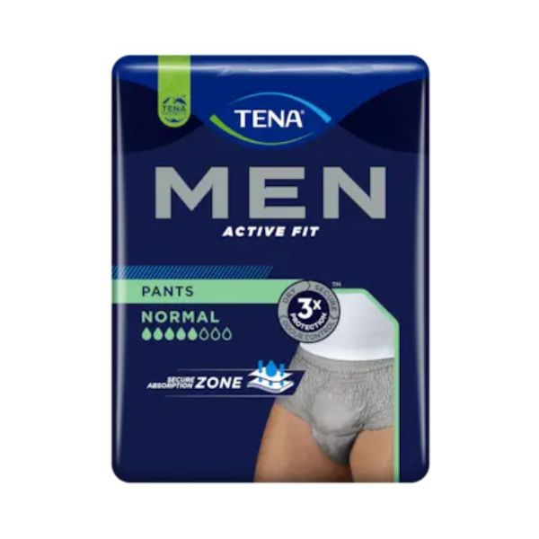 Tena Men Pants Active Fit Normal Taglia S M 8 Pezzi