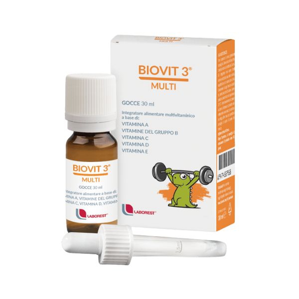 Biovit 3 Multi Integratore Energizzante Multivitaminico Per Bambini 30 ml