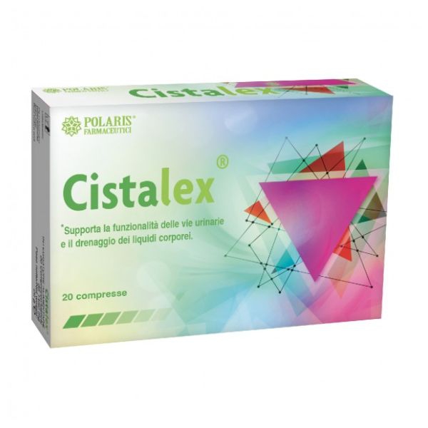Polaris Cistalex Integratore Vie Urinarie e Drenaggio dei Liquidi 20 Compresse