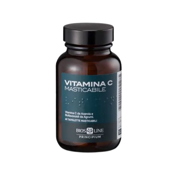 Bios Line Principium Vitamina C Integratore Alimentare 60 Compresse Masticabili