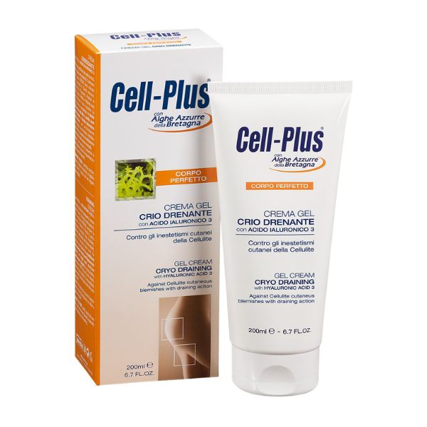Bios Line Cell-Plus Crema Gel Crio Drenante Rassodante Anticellulite 200 ml