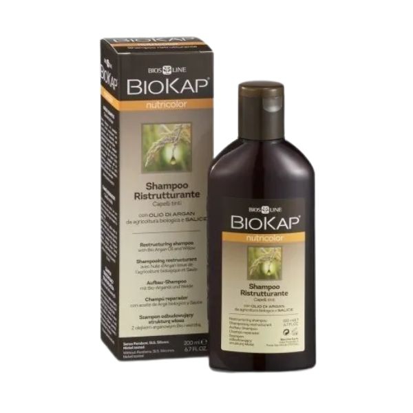 Biokap Nutricolor Shampoo Ristrutturante Delicato Per Lavaggi Frequenti 200 ml