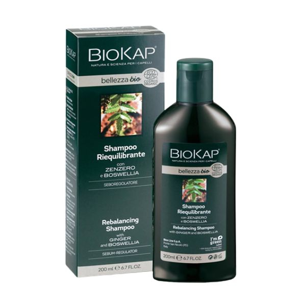 Biokap Bellezza Bio Shampoo Riequilibrante Seboregolatore Dermopurificante 200ml